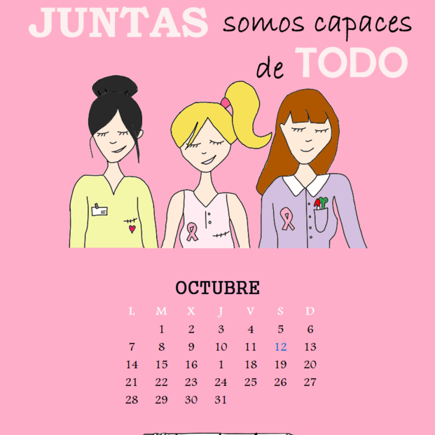 Lámina A5 "JUNTAS somos capaces de TODO" Lámina A5 "JUNTAS somos capaces de TODO"